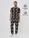 Мужская пижама с брюками / Unicorns pattern