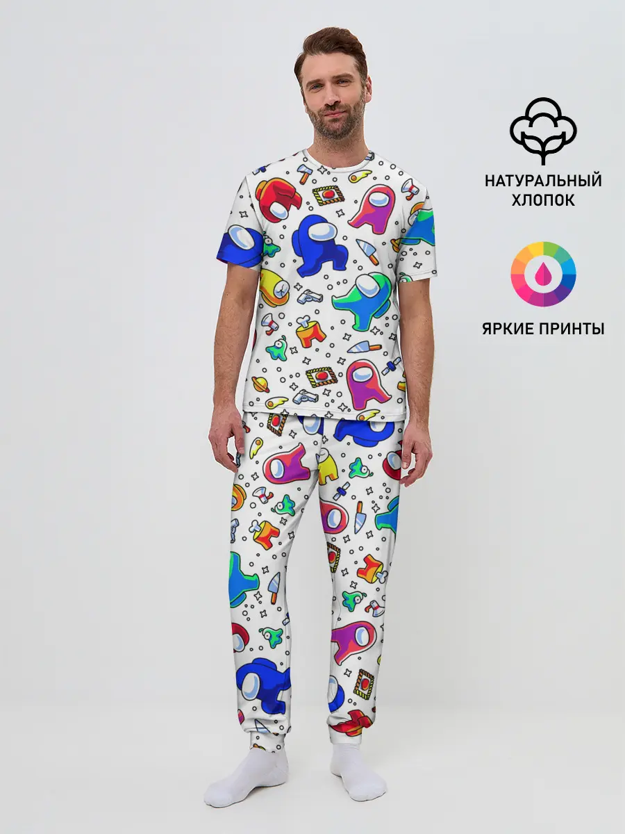 Мужская пижама с брюками / AMONG US