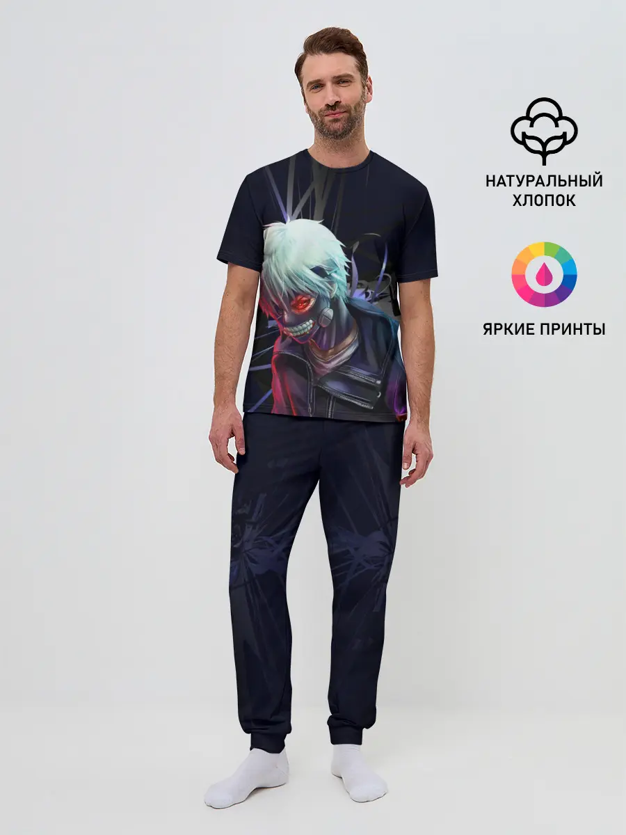 Мужская пижама с брюками / Токийский Гуль