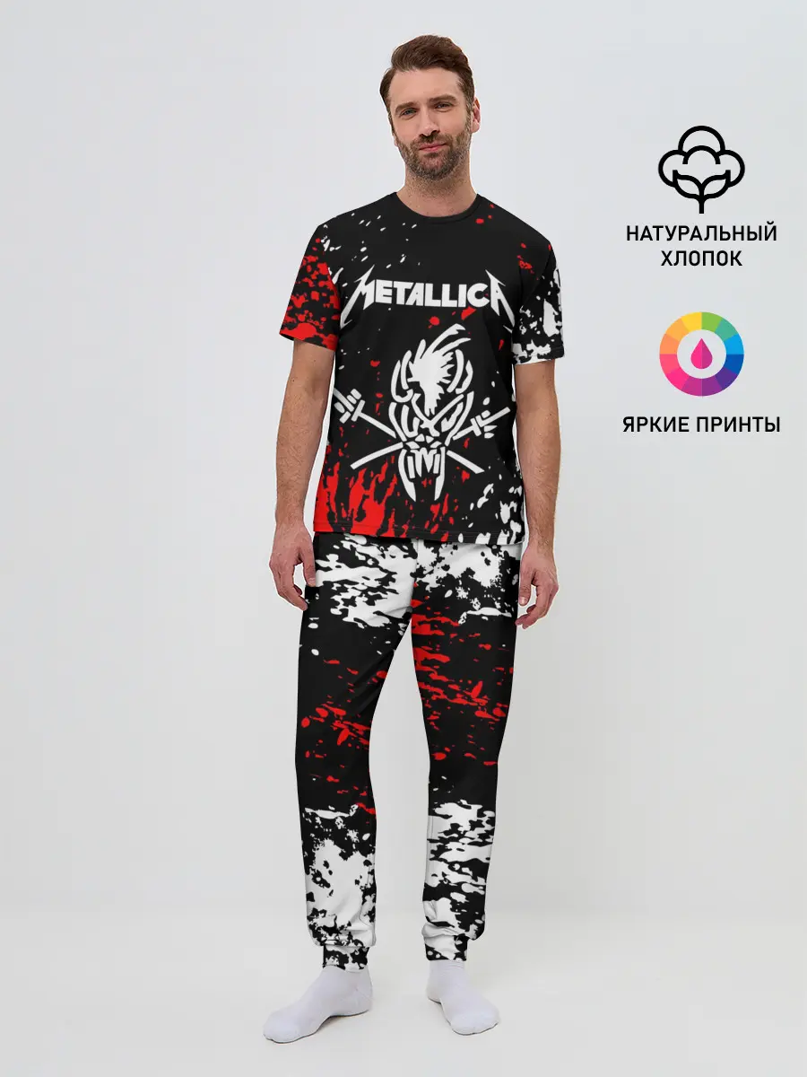 Мужская пижама с брюками / METALLICA