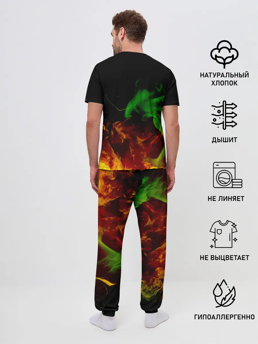 Мужская пижама с брюками / Among Us