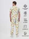 Мужская пижама с брюками / Baked Goods Pattern