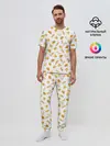 Мужская пижама с брюками / Baked Goods Kowalski Pattern