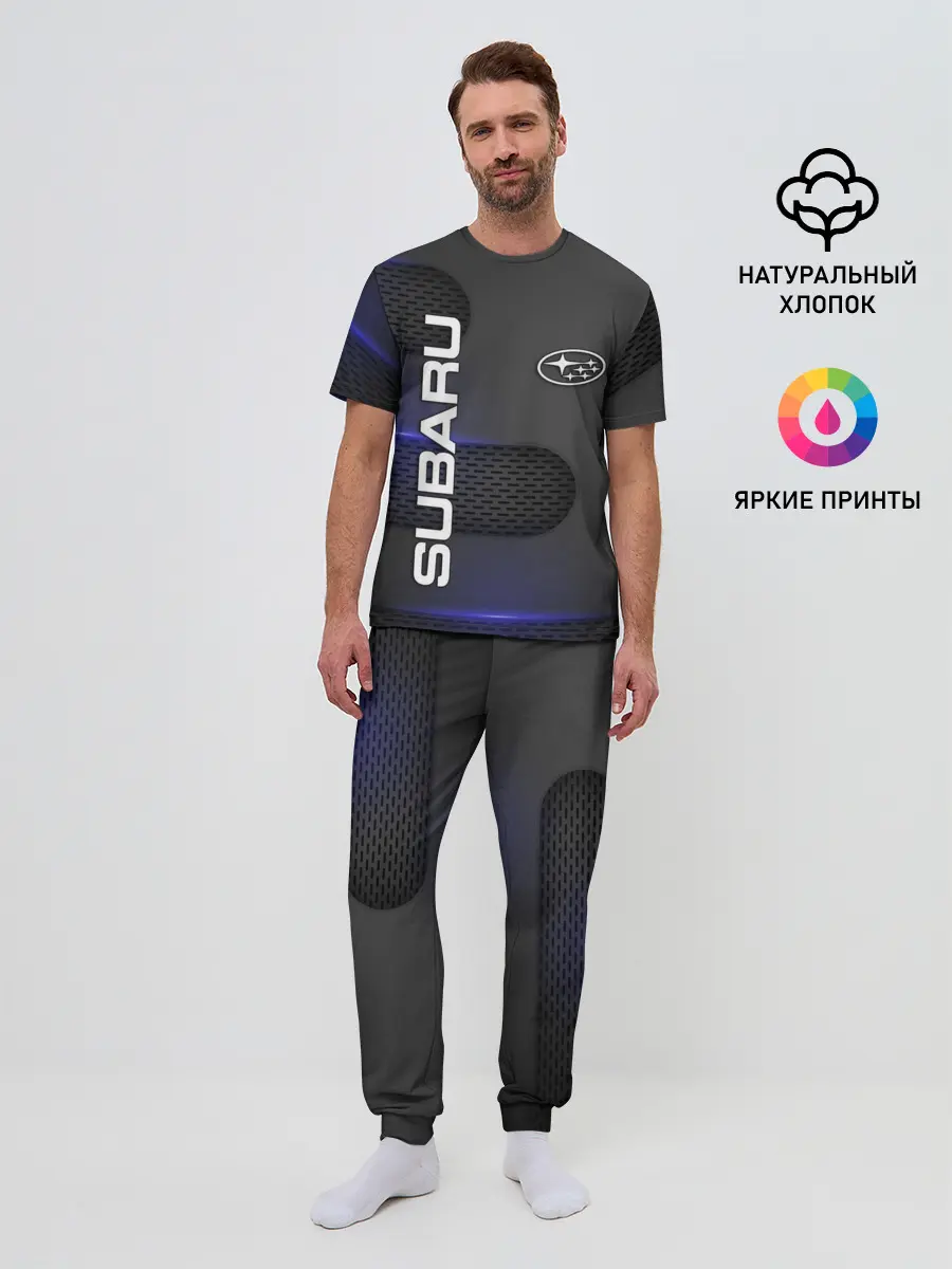 Мужская пижама с брюками / SUBARU