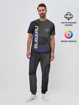 Мужская пижама с брюками / SUBARU