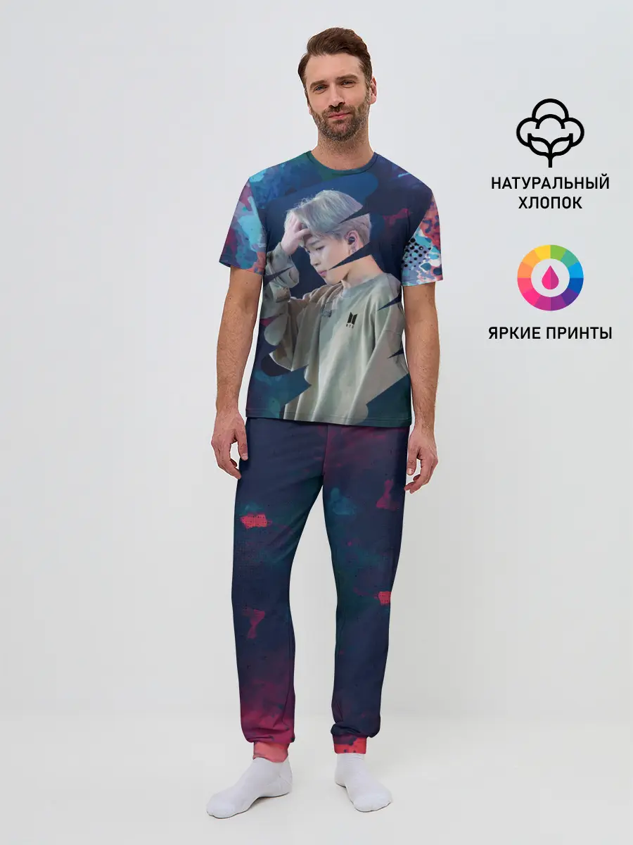 Мужская пижама с брюками / BTS. Jimin