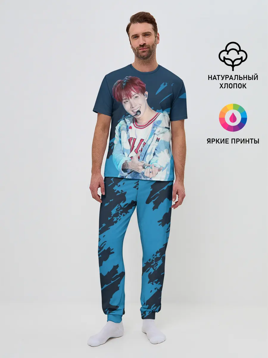 Мужская пижама с брюками / BTS