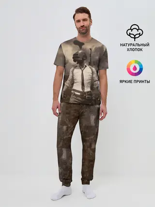 Мужская пижама с брюками / PUBG