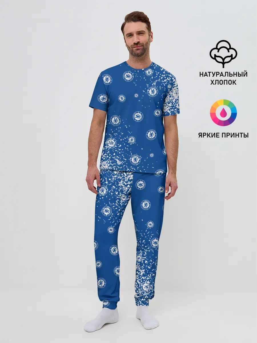 Мужская пижама с брюками / CHELSEA F.C. / ЧЕЛСИ