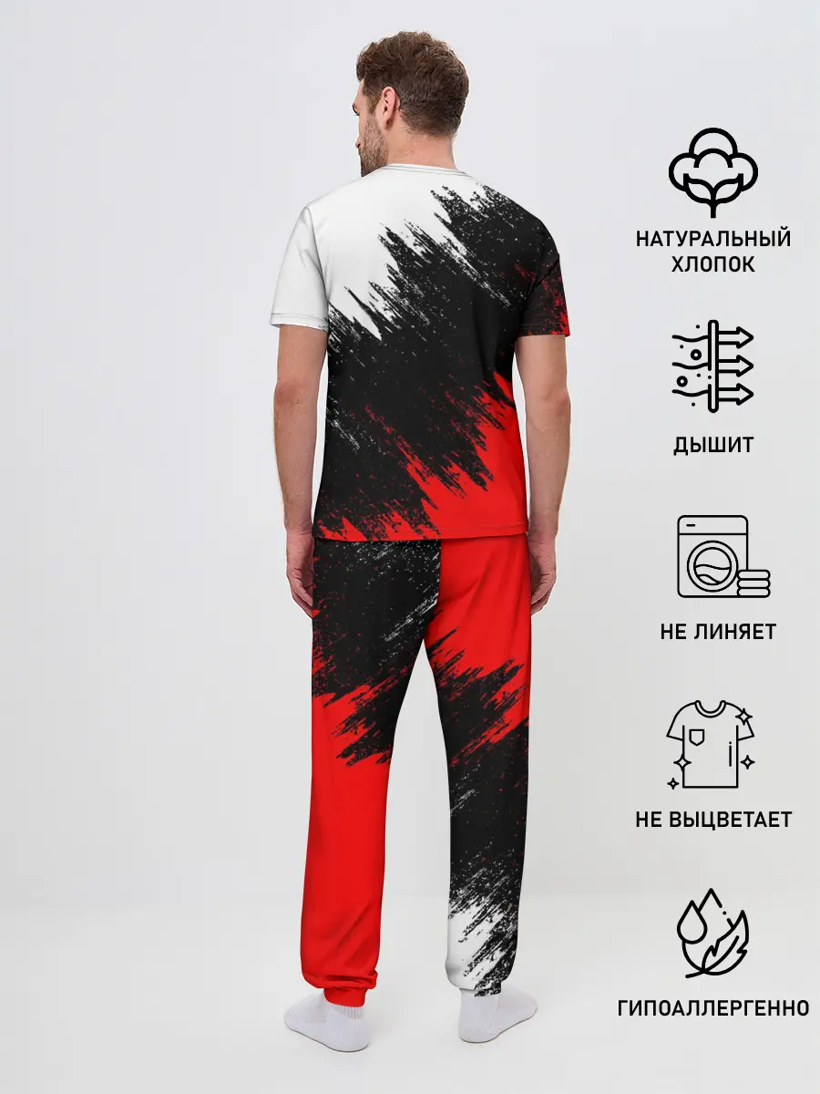 Мужская пижама с брюками / ДЕЛАЕМ СЕБАСА - AMONG US