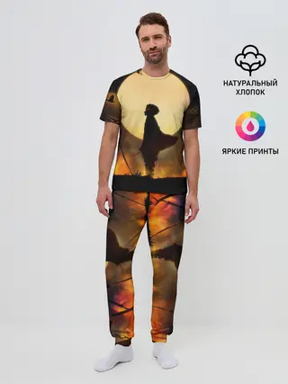 Мужская пижама с брюками / ТАНДЖИРО