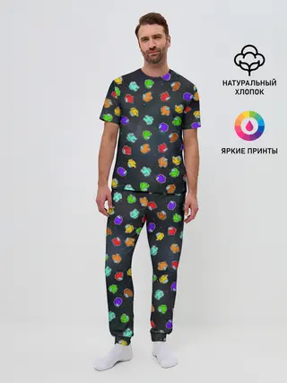 Мужская пижама с брюками / Among Us