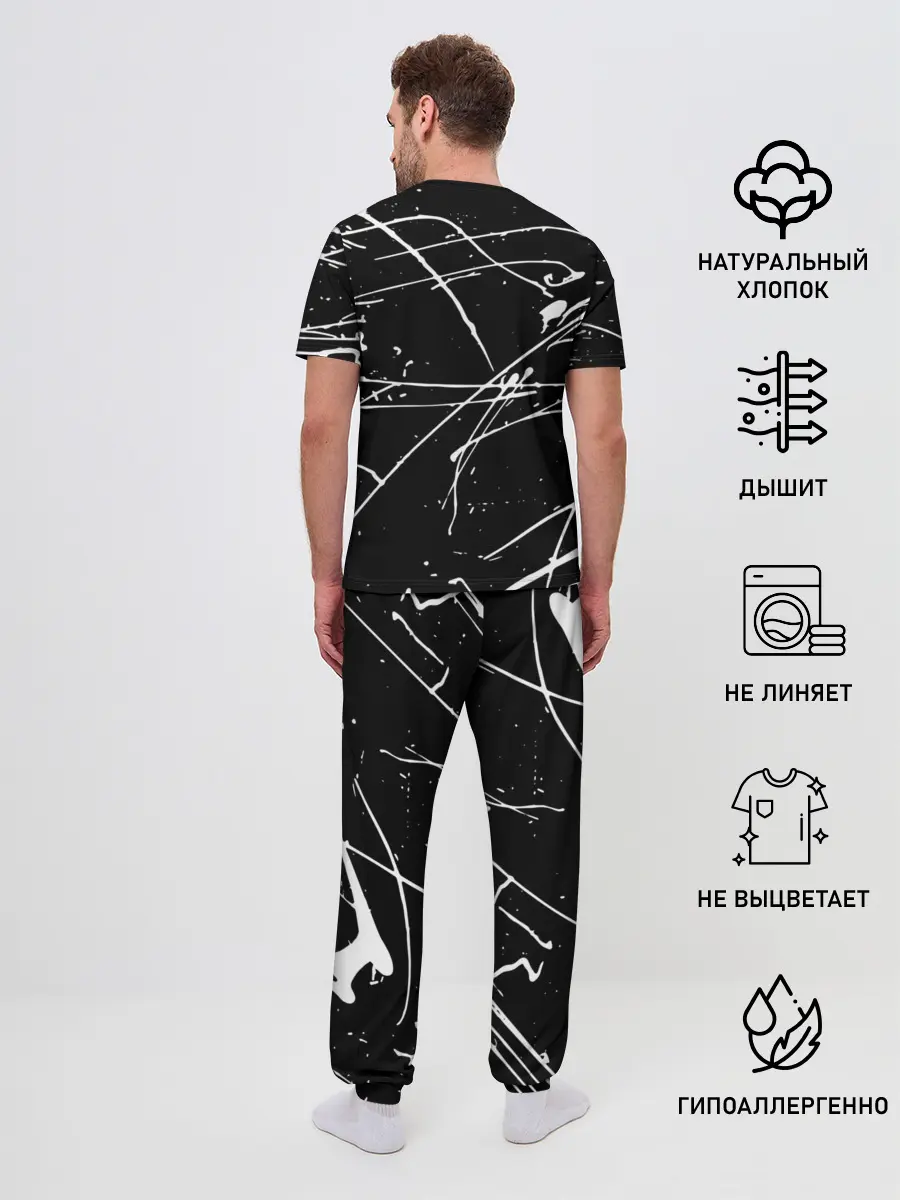 Мужская пижама с брюками / Demon Slayer: Kimetsu no Yaiba