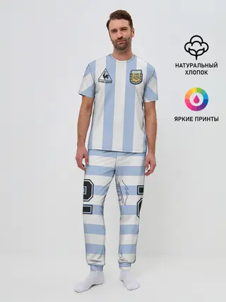 Мужская пижама с брюками / Diego Maradona 10