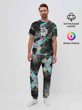 Мужская пижама с брюками / Among Us