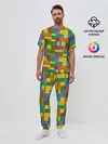 Мужская пижама с брюками / Конструктор