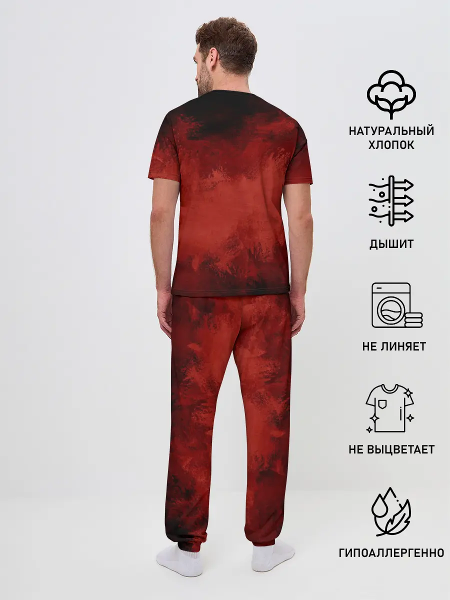 Мужская пижама с брюками / Molon Labe