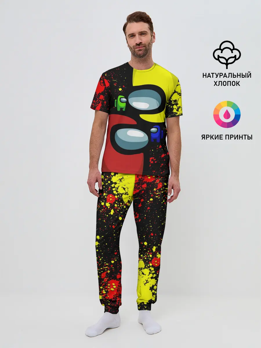 Мужская пижама с брюками / AMONG US