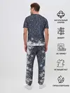 Мужская пижама с брюками / Атмосфера нового года