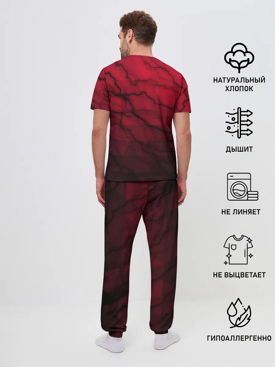 Мужская пижама с брюками / Among Us Game.