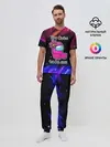 Мужская пижама с брюками / Pink Among Us.