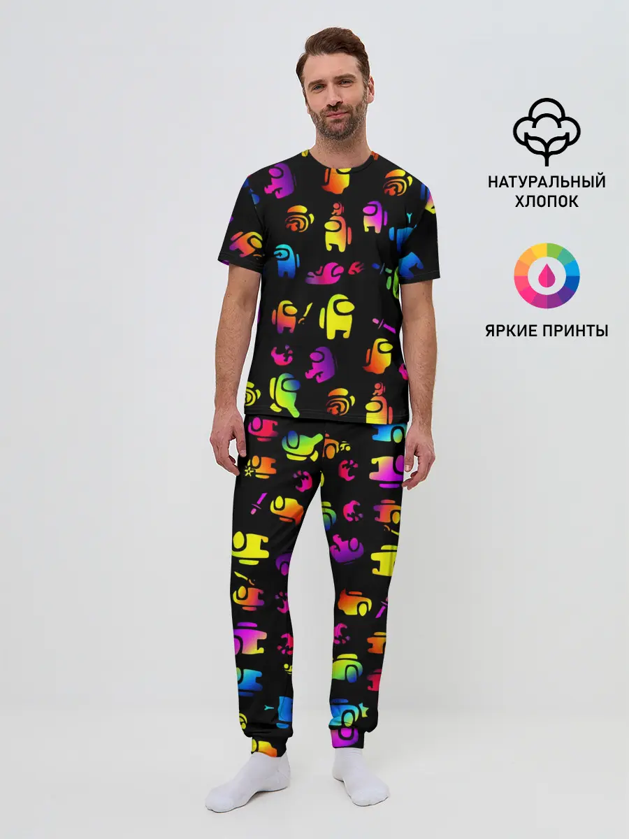 Мужская пижама с брюками / AMONG US