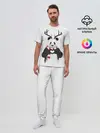 Мужская пижама с брюками / Новогодний Панда