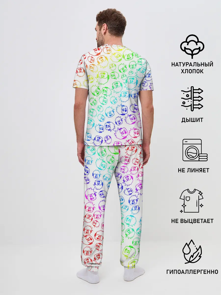 Мужская пижама с брюками / ROBLOX