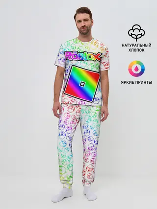 Мужская пижама с брюками / ROBLOX