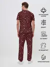 Мужская пижама с брюками / Dab-Santa