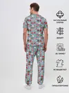 Мужская пижама с брюками / Новый Год