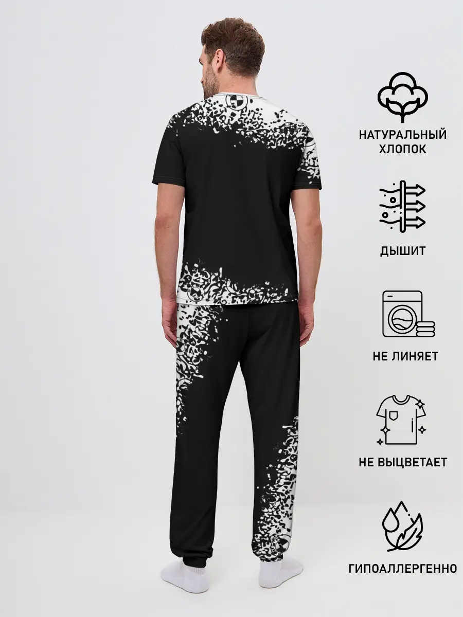 Мужская пижама с брюками / BMW / БМВ