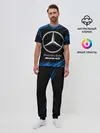 Мужская пижама с брюками / MERCEDES / МЕРСЕДЕС