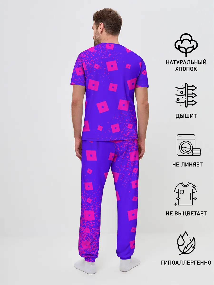 Мужская пижама с брюками / ROBLOX / РОБЛОКС