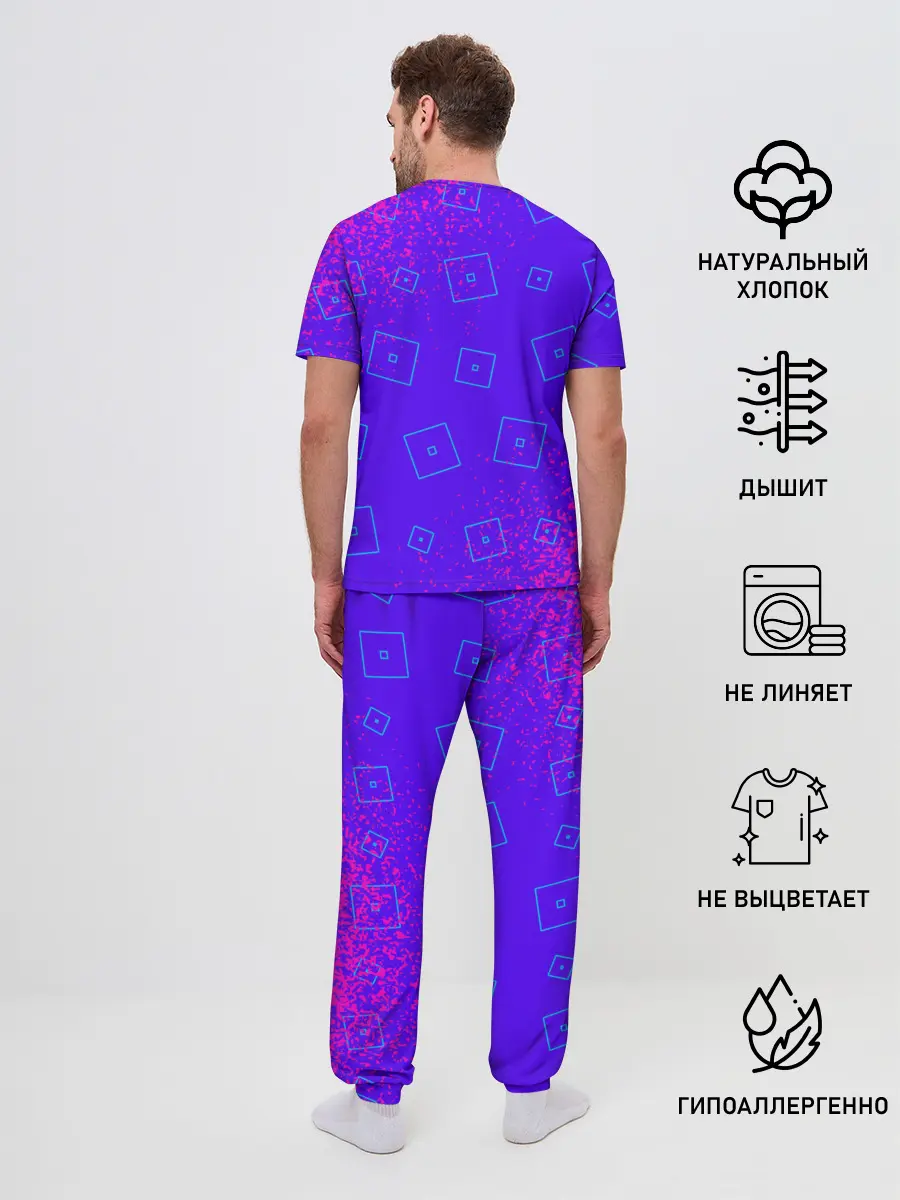 Мужская пижама с брюками / ROBLOX / РОБЛОКС