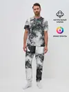 Мужская пижама с брюками / МРАМОР