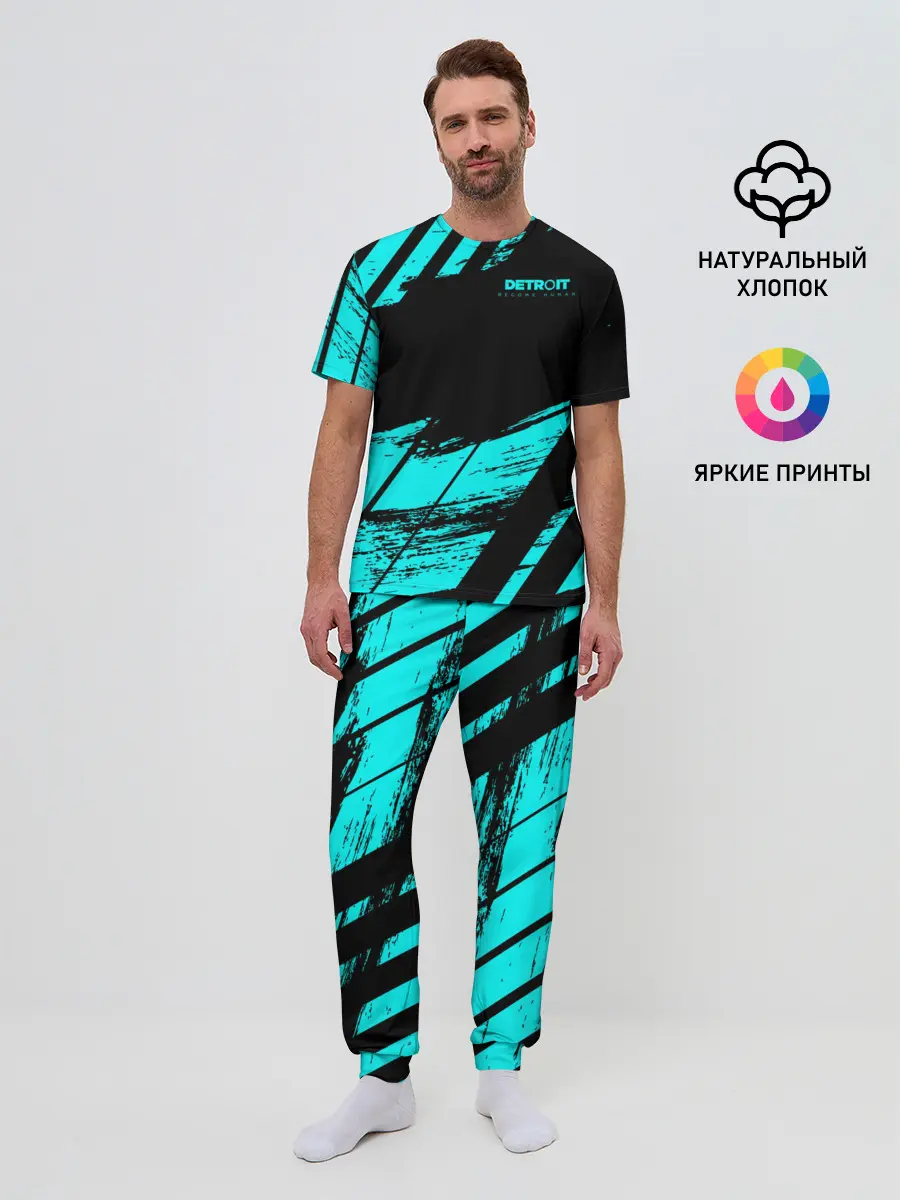 Мужская пижама с брюками / Detroit: Become Human