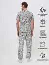 Мужская пижама с брюками / Пресса