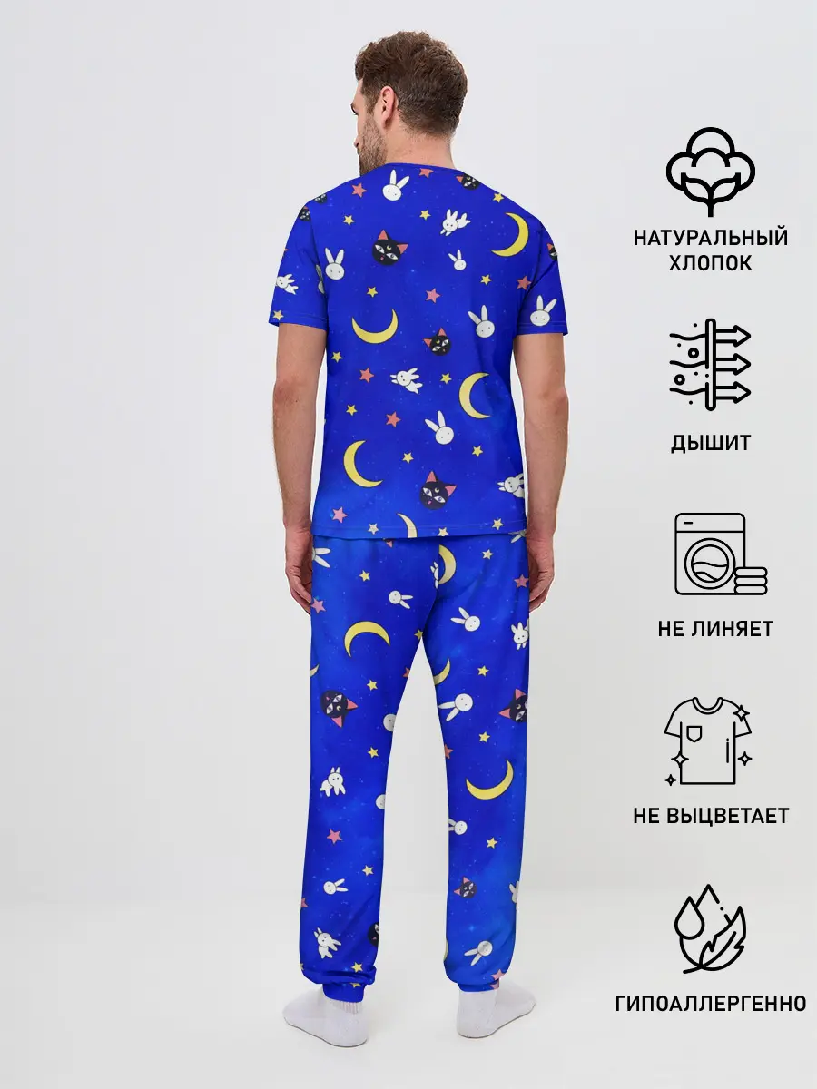 Мужская пижама с брюками / Sailor Moon