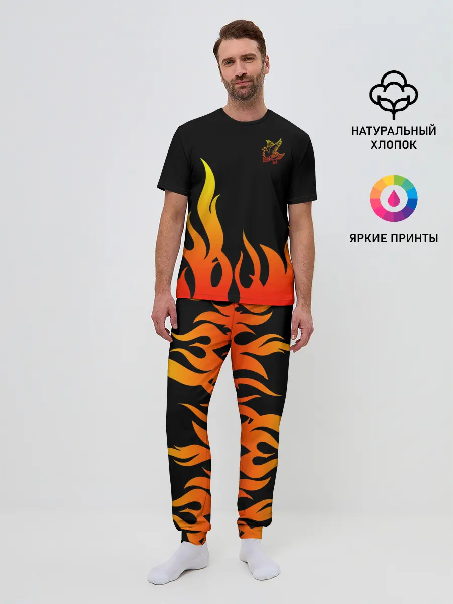 Мужская пижама с брюками / Lil Peep