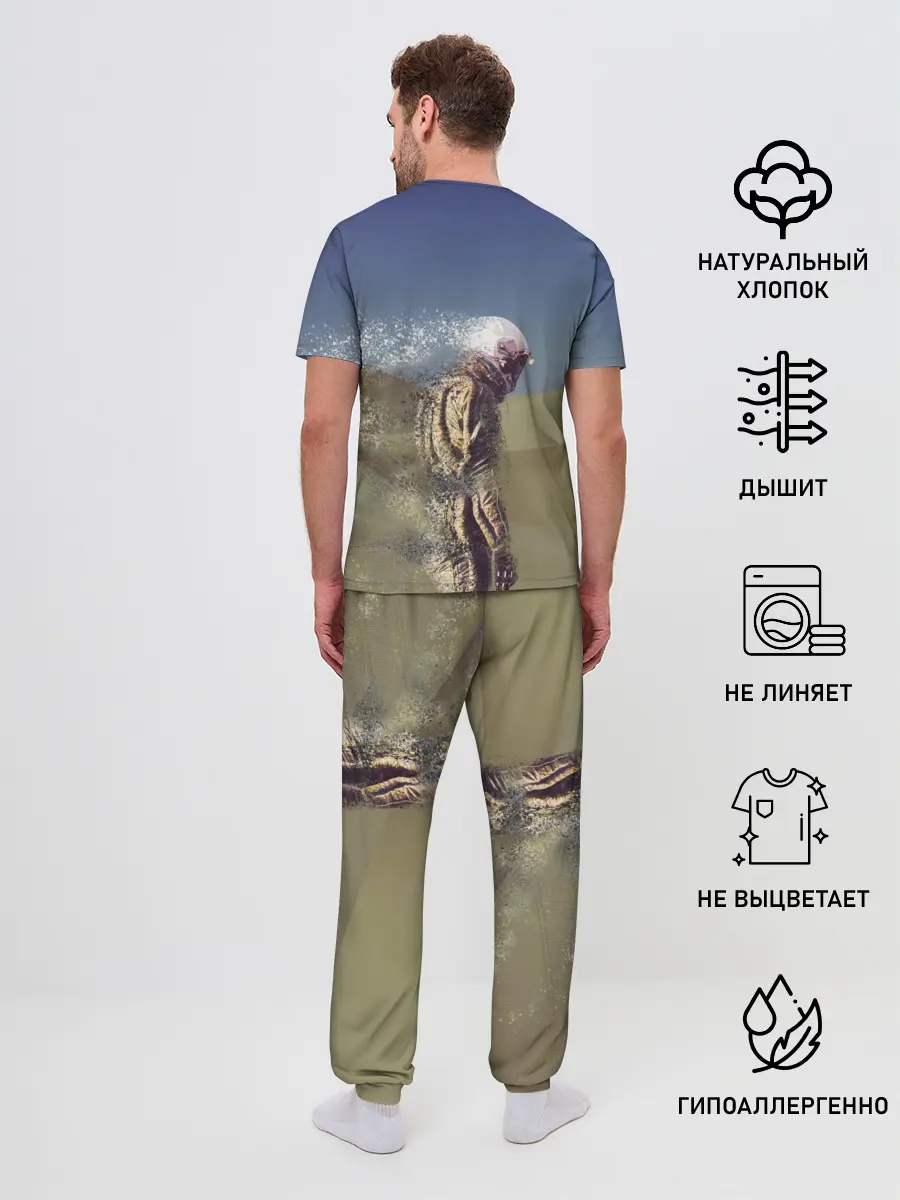 Мужская пижама с брюками / Deep Purple Whoosh