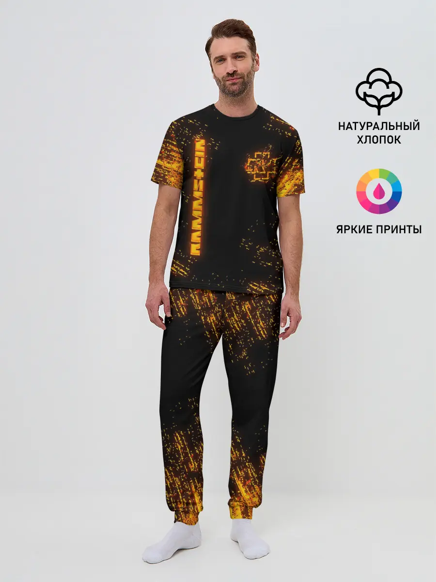 Мужская пижама с брюками / RAMMSTEIN