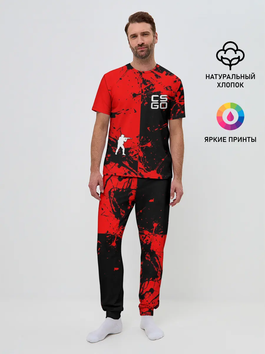 Мужская пижама с брюками / COUNTER STRIKE