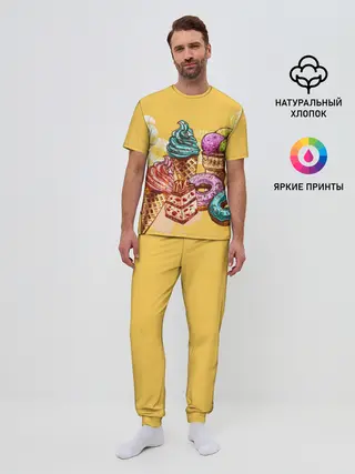 Мужская пижама с брюками / Candy