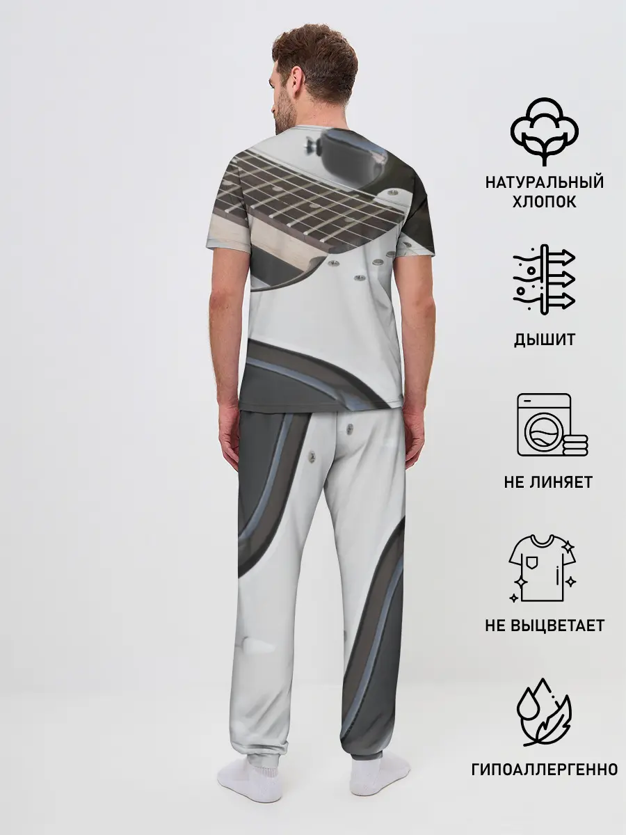 Мужская пижама с брюками / Deep Purple