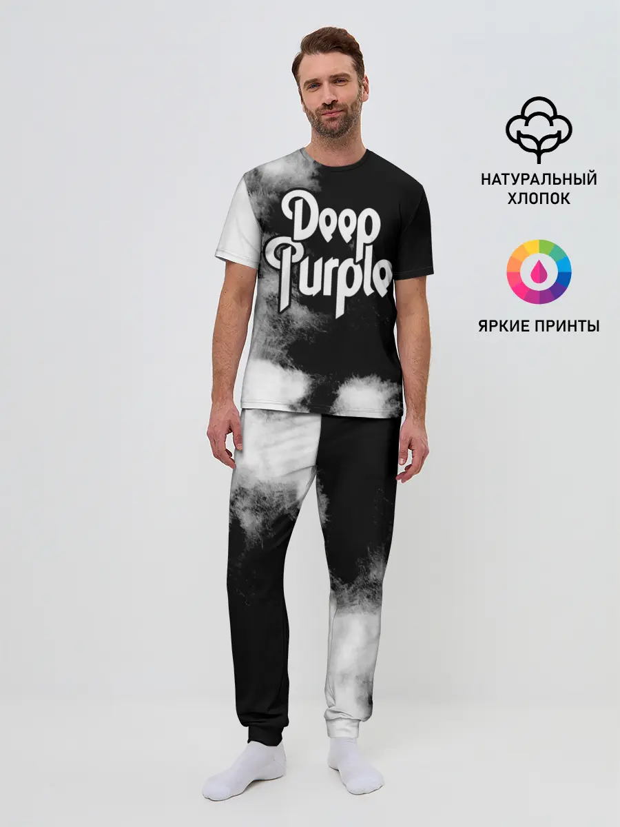 Мужская пижама с брюками / Deep Purple