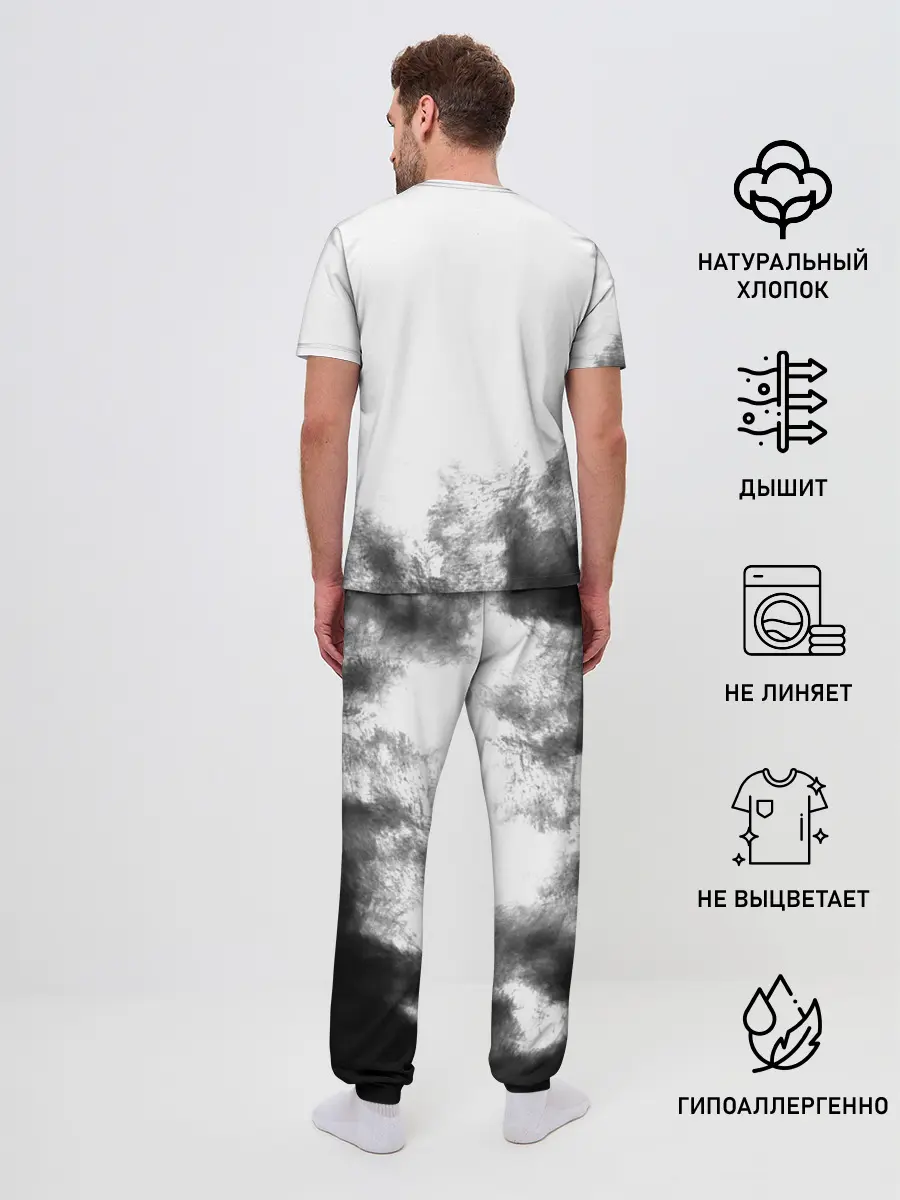 Мужская пижама с брюками / Deep Purple