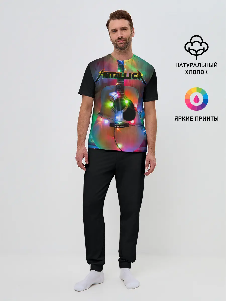 Мужская пижама с брюками / Metallica