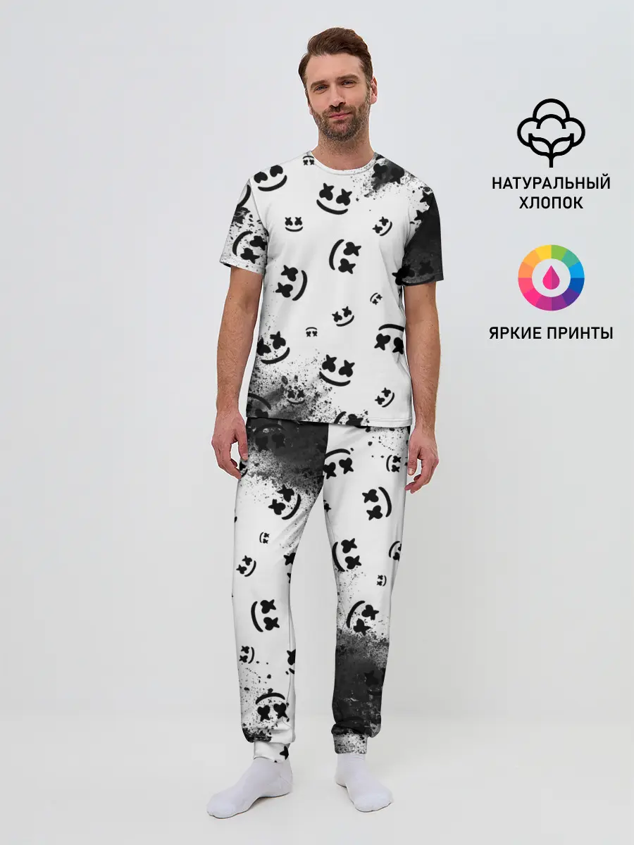 Мужская пижама с брюками / MARSHMELLO / МАРШМЕЛЛОУ