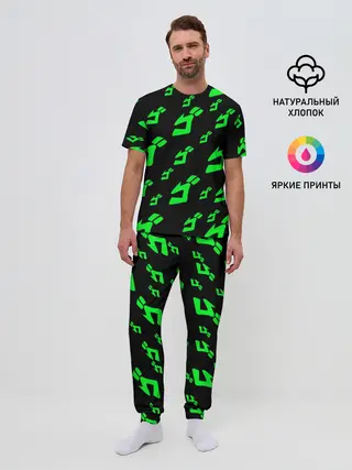 Мужская пижама с брюками / JoJo Bizarre Adventure